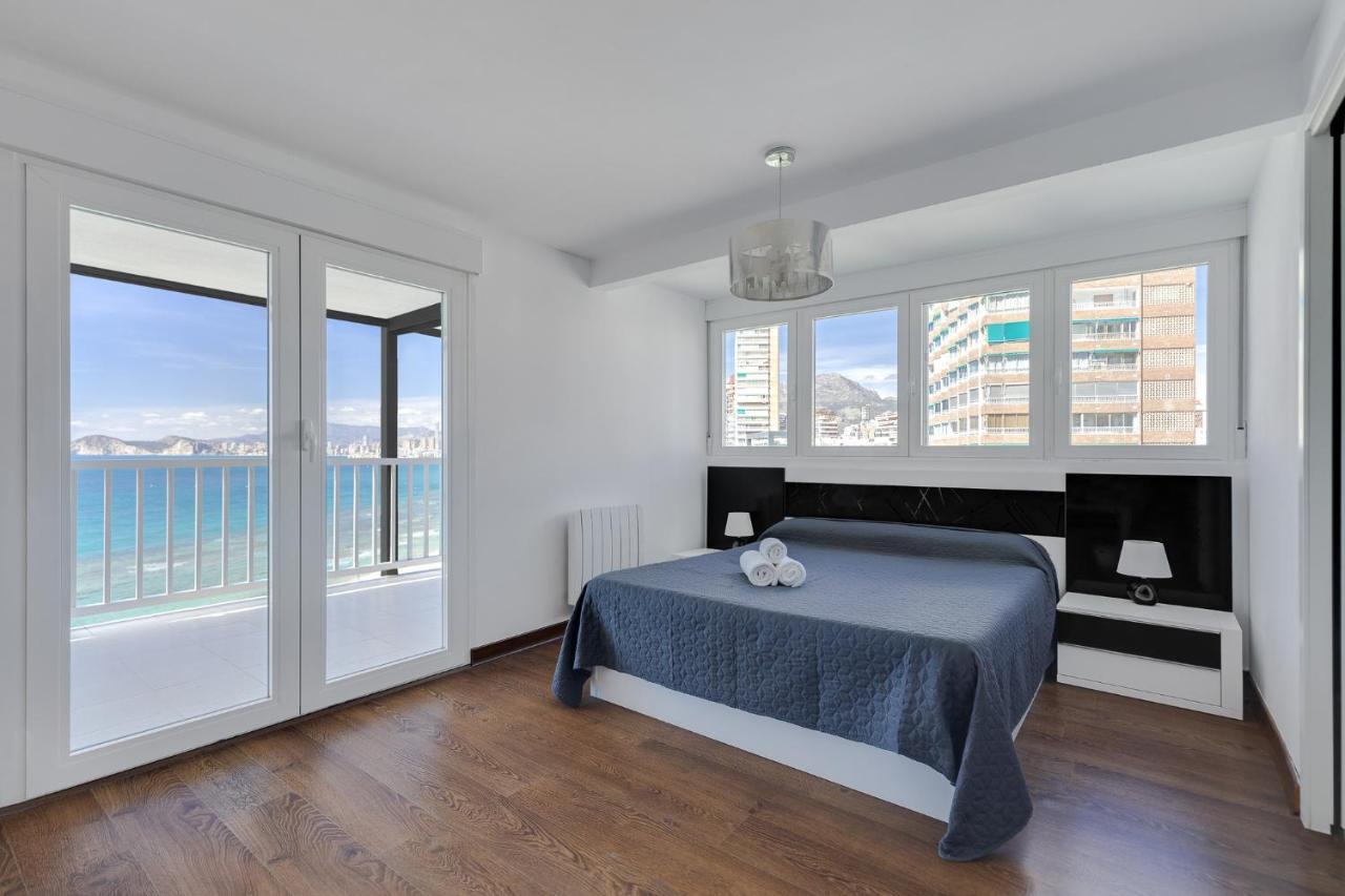 Levante Sunset Front Line Apartment Almadraba Benidorm Bagian luar foto
