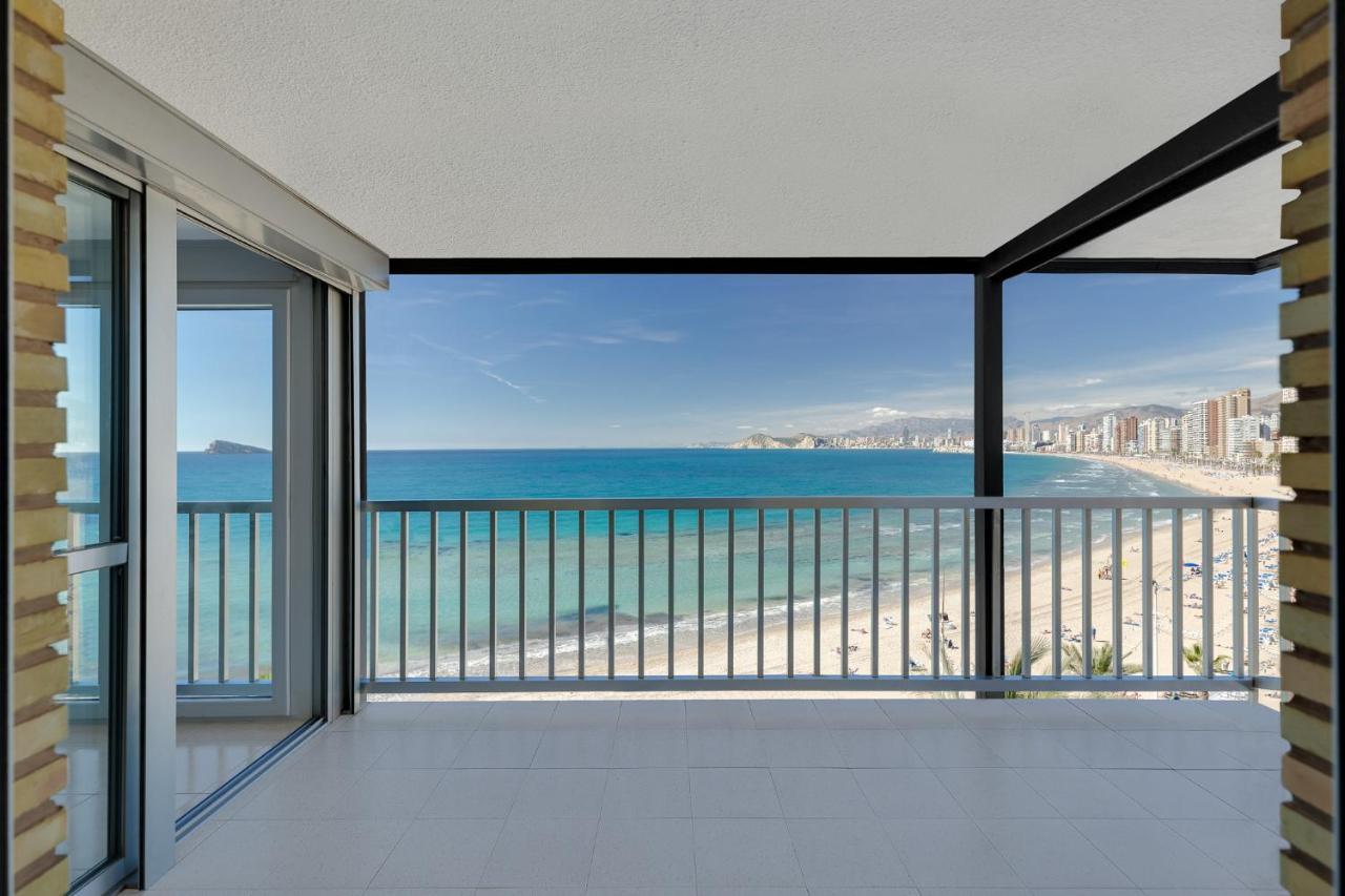 Levante Sunset Front Line Apartment Almadraba Benidorm Bagian luar foto