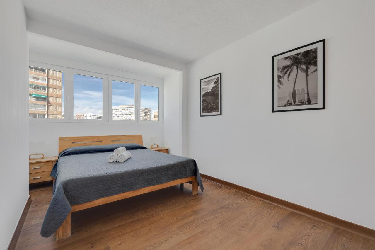 Levante Sunset Front Line Apartment Almadraba Benidorm Bagian luar foto