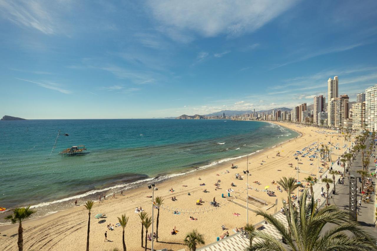 Levante Sunset Front Line Apartment Almadraba Benidorm Bagian luar foto